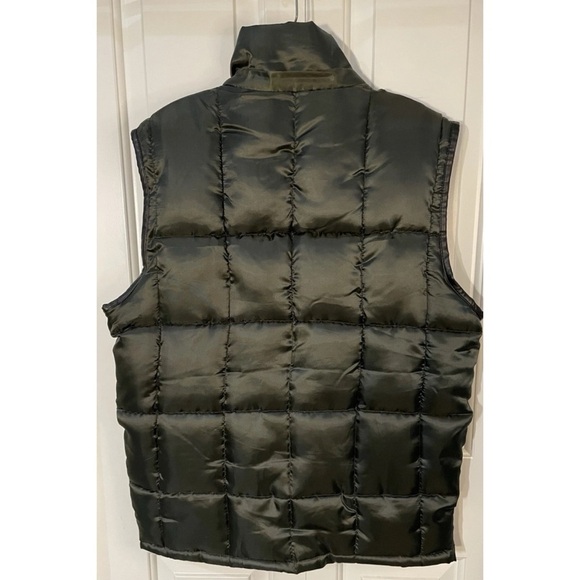 Steve Madden Womens Size Medium Sleeveless Puffer Vest Dark Olive Green - Picture 4 of 6